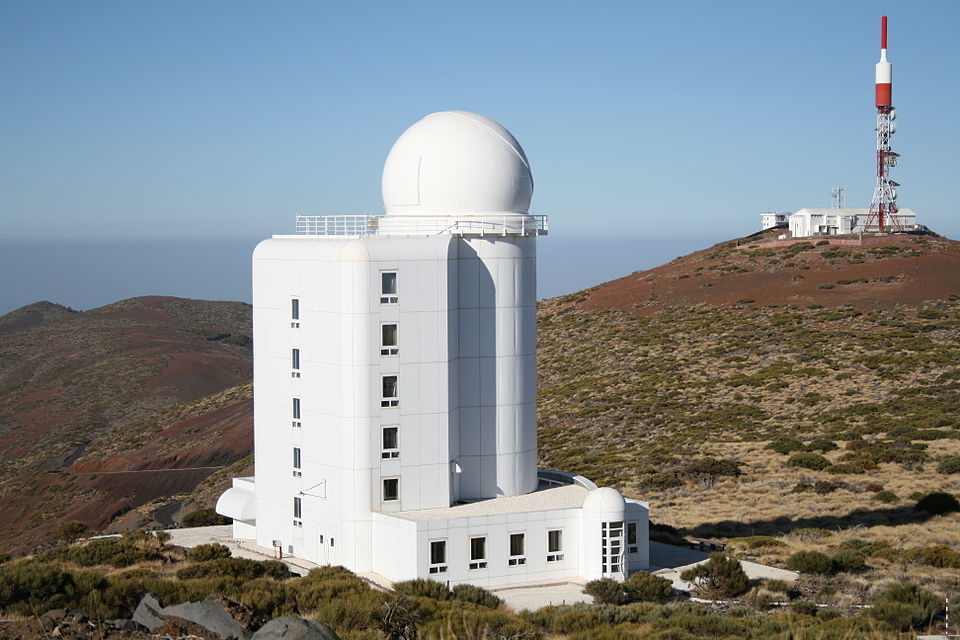 Telescopio THEMIS en el Observatorio del Teide