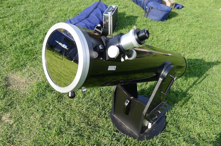 Telescopio con filtro solar